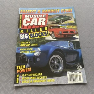 1996 Muscle Car Review Magazine Shelby 800 Cobra 427 Yenko SD 455 Trans AM - Foto 1 di 17