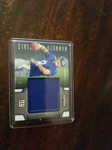 2019 Panini Playbook Football Daniel Jones 242/299 big patch - Picture 1 of 2