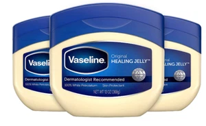 Vaseline Petroleum Jelly  Original 13 oz	 Pack of 3 Free shipping - Picture 1 of 5