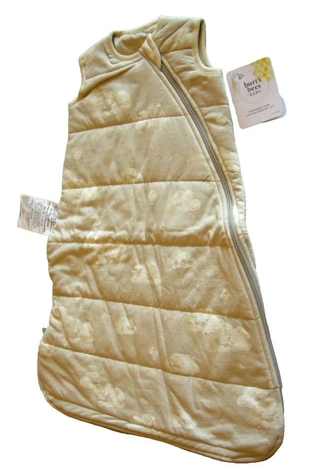 Manta portátil Burt's Bee con nubes, tamaño pequeño (23"-26", 10-18 libras)o 0-6 Mos. Foto 1 de 1