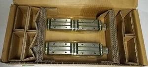 VENTA 🔥 2 rieles lineales nuevos NSK NH25Z con 4 rodamientos de rodillos 25 mm x 340 mm - Imagen 1 de 10