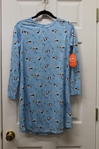 Wonder Nation Girls Long Sleeve Sleep Gown - BLUE - XXL (18)-NWT - Picture 1 of 2