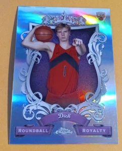 2024 Topps Chrome Roundball Royalty RC Gradey Dick Refractor #RR-17 - Imagen 1 de 2