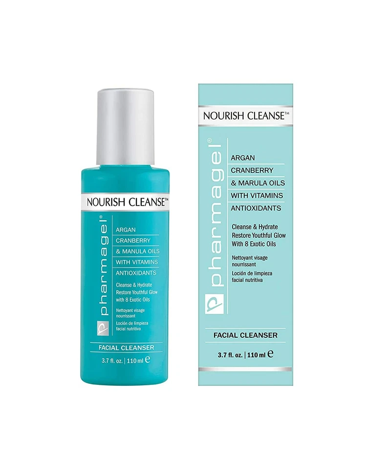 Limpiador facial hidratante Pharmagel Nourish Cleanse - 3,7 fl. oz 110 ml  Foto 1 de 4