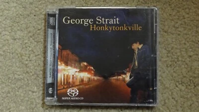RARE GEORGE STRAIT HONKYTONKVILLE SUPER AUDIO CD SACD STEREO SURROUND SOUND Foto 1 de 4
