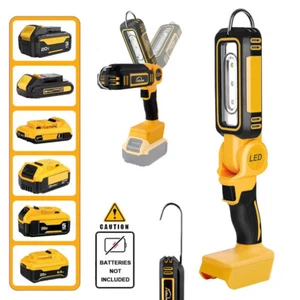 3000LM LED Work Light Flashlight 30W Spotlight For DeWalt 20V MAX Li-Ion Battery - Picture 1 of 13