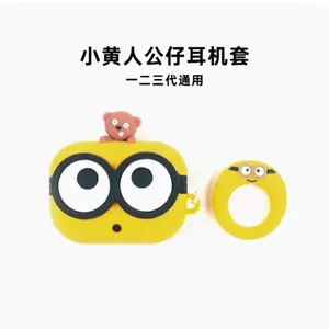 Para Airpods 1 2 3 Pro 2 Gafas de Uso Minions Silicona Auriculares Estuche Accesorio - Imagen 1 de 16