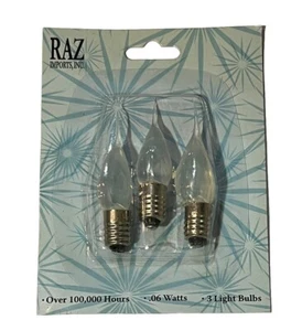 Raz Imports .06 Watts Light Bulb Replacements - Picture 1 of 1