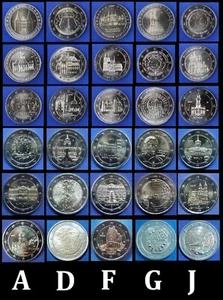 DEUTSCHLAND GERMANY - 2 EURO GEDENKMÜNZE 2006 - 2024 alle Jahre vorhanden - Bild 1 von 31
