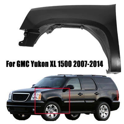 Front Fender Primed Steel Left Driver Side For 2007-2014 GMC Yukon XL 1500 Foto 1 de 4