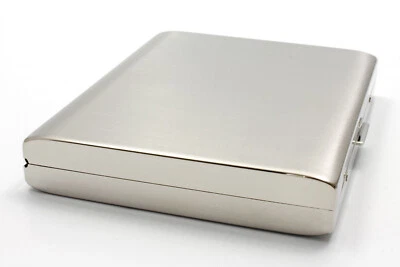 PEARL 20 Kingsize / 100er Zigarettenetui  silberfarben 24926-61 - 2seitig - Etui - Bild 1 von 3