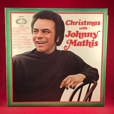 Christmas With Johnny Mathis 1971 UK  Vinyl LP Let It Snow Little Drummer Boy	 B - Image 1 of 2