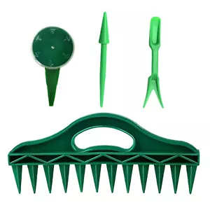 Seeder Planter Tool Soil Digger Planter Adjustable Seeding Puncher  12 Holes - Picture 1 of 12