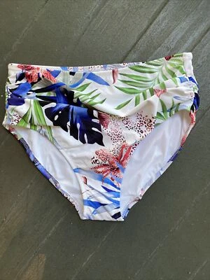 Nuevo con etiquetas Fantasie Swim Santa Catalina parte inferior delantera reunida FS500071BLS pequeña Foto 1 de 4