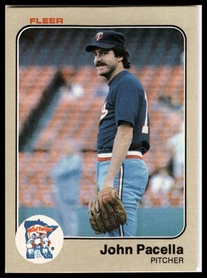 1983 Fleer #622 John Pacella - Image 1 of 2