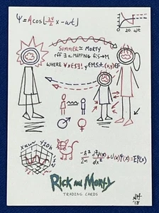 Rick & Morty Cryptozoic Season 2 Sketch Card Autumn Frederickson 1/1 Please Read - Picture 1 of 5