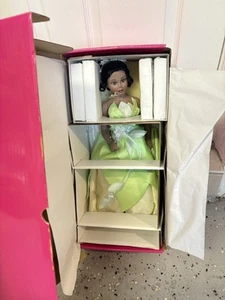 Marie Osmond Disney Doll Tiana Princess And The Frog African American 600 Made - Picture 1 of 22