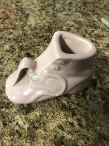 McCoy planter Pink  Baby Shoe Planter - Picture 1 of 7