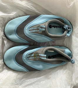 Oxide Women's Water Aqua Shoes Socks Light Blue/Grey Women's Size 9, NWOT - Picture 1 of 1