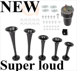 Ultra Loud Black Dixie Musical Car Air Horn Kit – Dukes of Hazzard General Lee - Picture 1 of 6
