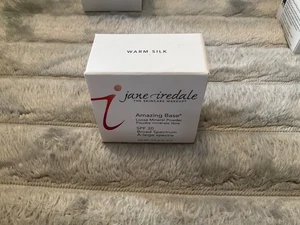 Jane Iredale Amazing Base Loose Mineral Powder Warm Silk 10.5g 0.37oz NEW - Picture 1 of 1