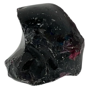 Ruby Art Glass Cullet Slag Glass #5L234 - Picture 1 of 7