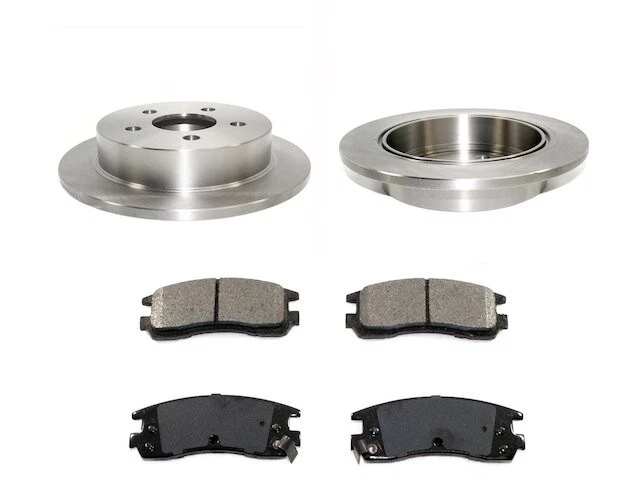 Rear Brake Pad and Rotor Kit For 1997-2003 Pontiac Grand Prix 1998 1999 WR854PQ - Image 1 of 1