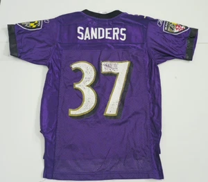 Deion Sanders Baltimore Ravens schwarz Trikot Größe 8 Jugend klein Reebok NFL - Bild 1 von 11