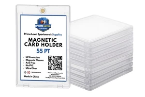 Prime Level Sportscards | Trading Card Mag Holder 55PT 10 unidades con protección UV - Imagen 1 de 1