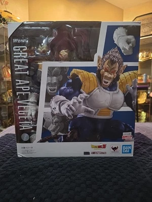 BANDAI S.H. FIGUARTS DRAGON BALL Z GREAT APE VEGETA FIGURE 1ST Edition - Image 1 of 4