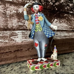 Jim Shore Heartwood Creek - "Clown's Best Friend" 2006 9” Tall - Picture 1 of 10