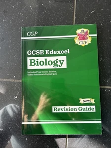 Edexcel GCSE Biology Revision Guide 9-1 with Online Edition CGP Books - Picture 1 of 2