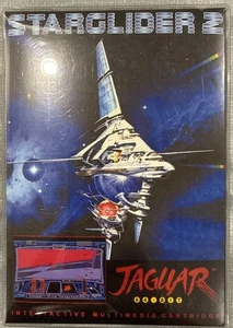Atari Jaguar StarGlider 2 Cartridge Brandneu Komplett CIB - Bild 1 von 2