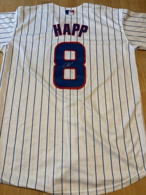 Ian Happ Signed Autographed Chicgao Cubs Jersey Jsa Coa - Image 1 of 4