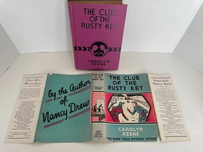DANA GIRLS #11 -CLUE OF THE RUSTY KEY -  1ST  PRINTING - 2ND DJ ART 1942 - Image 1 of 4