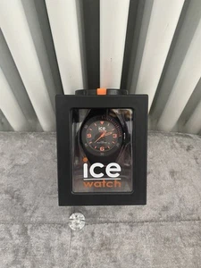 Leclercq Black And Orange Ice Watch - Picture 1 of 5