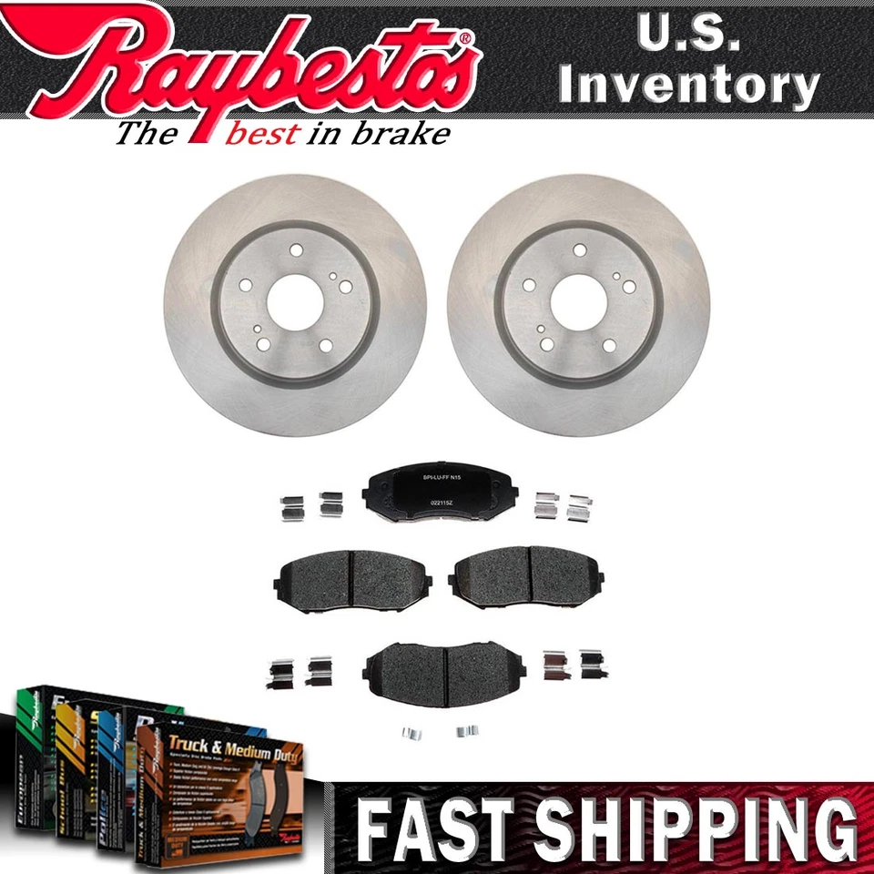 Rotores de freno delanteros y pastillas de freno de cerámica para Suzuki Grand Vitara 2006-2013 Foto 1 de 4