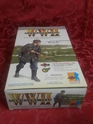 Rare Dragon Rudi german Luftwaffe Rifleman WW2 12" 1/6 Figure bbi did 70189 - Image 1 of 4
