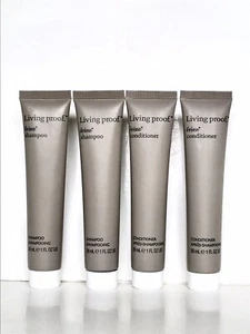 2 X Living Proof Anti Frizz Shampoo 2 X Anti Frizz Conditioner 4 X 30 ml = 120ml - Bild 1 von 1