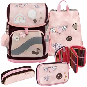 Belmil Schulranzen Set Premium Smarty Plus Glam 5-teilig Mädchen Tornister Shop