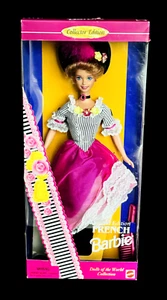 Barbie francesa 1996, muñecas de colección del mundo segunda edición #16499, ¡como nuevas en caja original! - Imagen 1 de 8