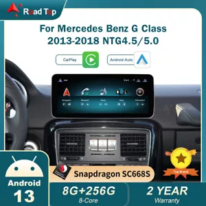 Schermo 12,3""/10,25""Android 13 8+256G per Mercedes Benz Classe G 2012-2015 NTG4.5 - Foto 1 di 11