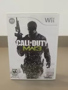 Call of Duty: Modern Warfare 3 (Nintendo Wii, 2011) Completo Probado Raro - Imagen 1 de 4