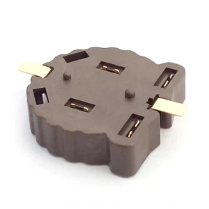 10PCS SMD CR1220 CR1225 BS-1220-2 3V BUTTON CELL BATTERY SOCKET HOLDER CASE BOX - Zdjęcie 1 z 6