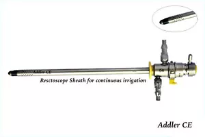 GUAINA RESETTOSCOPICA LAPAROSCOPIA PER IRRIGAZIONE CONTINUA AD ADDLER COMPATIBILE CTRZ - Foto 1 di 6