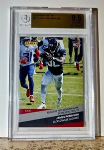 James Robinson 2020 Panini #27 Rookie Football Card 1 of 199 BGS 9.5 Gem Jaguars - Picture 1 of 2