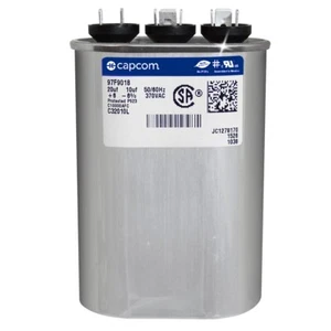 20 + 10 uF MFD x 370 VAC GE Repuesto Industrial Doble Condensador Ovalado C32010L - Imagen 1 de 3