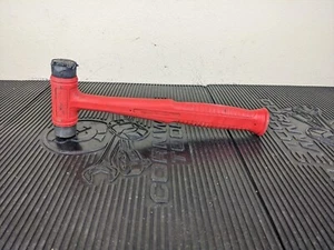 #aw052 Snap On Tools 16oz Combination Steel & Soft Face Dead Blow Hammer HSPD16 - Picture 1 of 10