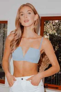 🔥FREE PEOPLE Intimately Sierra Bandeau The Rain🔥 - Picture 1 of 16