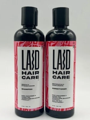 LAID Hair Care Pink Cucumber & Green Tea SHAMPOO AND CONDITIONER - Image 1 of 3